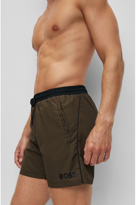 TRAJE DE BAÑO CON LOGO HOMBRE