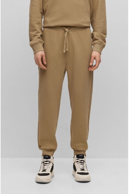 PANTS DE ALGODÓN CON LOGO ESTAMPADO HOMBRE