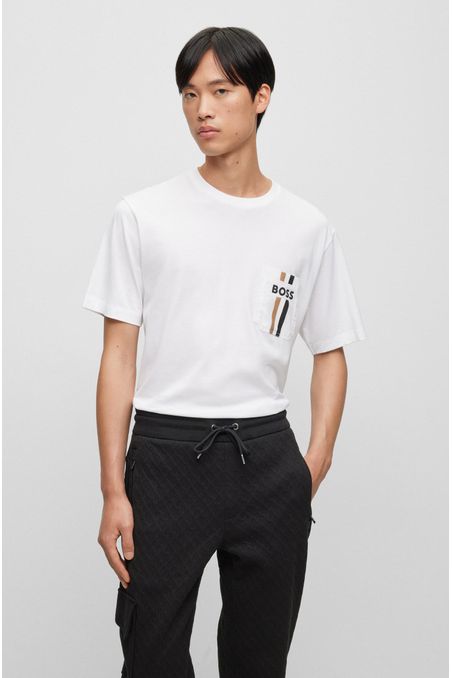 POLO REGULAR FIT DE ALGODÓN CON LOGO HOMBRE