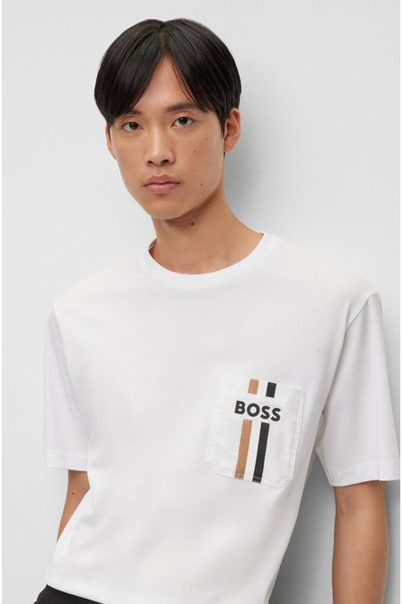 POLO REGULAR FIT DE ALGODÓN CON LOGO HOMBRE