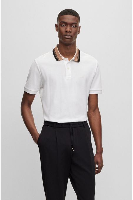 POLO PIQUÉ SLIM FIT DE ALGODÓN HOMBRE