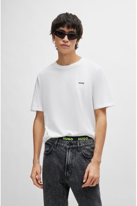POLO REGULAR FIT DE ALGODÓN CON LOGO HOMBRE