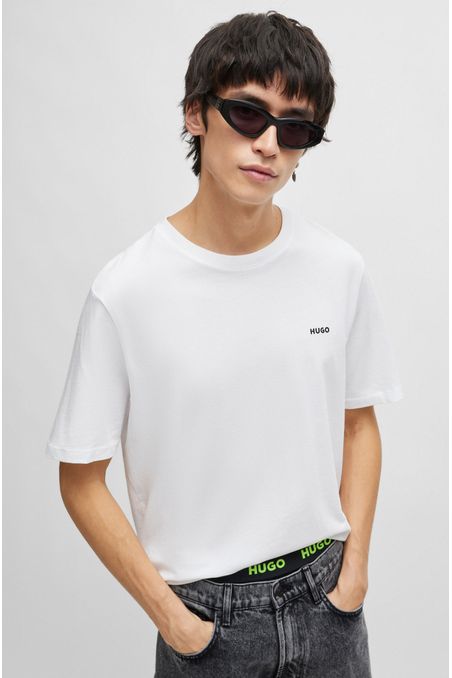 POLO REGULAR FIT DE ALGODÓN CON LOGO HOMBRE