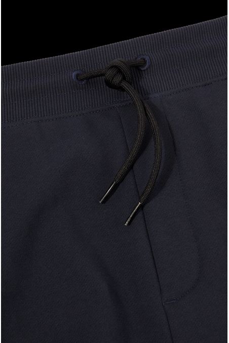 SHORTS REGULAR FIT DE ALGODÓN CON ETIQUETA CON LOGO HOMBRE