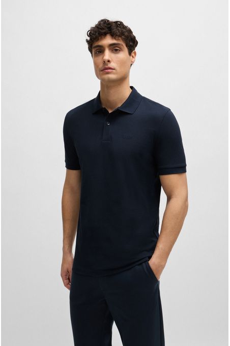 POLO PIQUÉ REGULAR FIT DE ALGODÓN CON LOGO HOMBRE