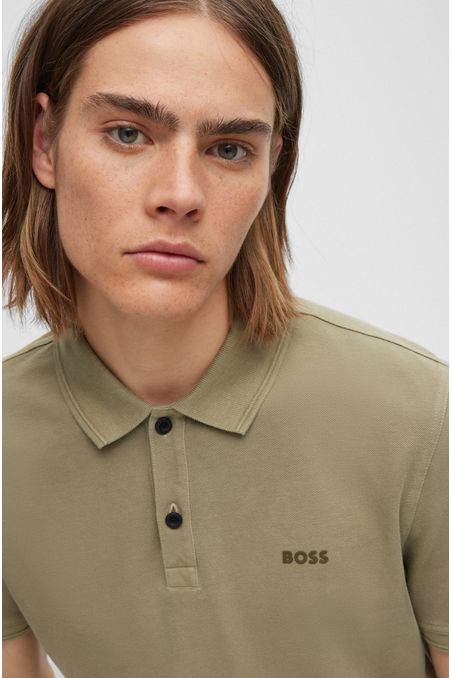 POLO PIQUÉ SLIM FIT DE ALGODÓN HOMBRE