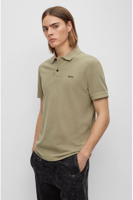 POLO PIQUÉ SLIM FIT DE ALGODÓN HOMBRE