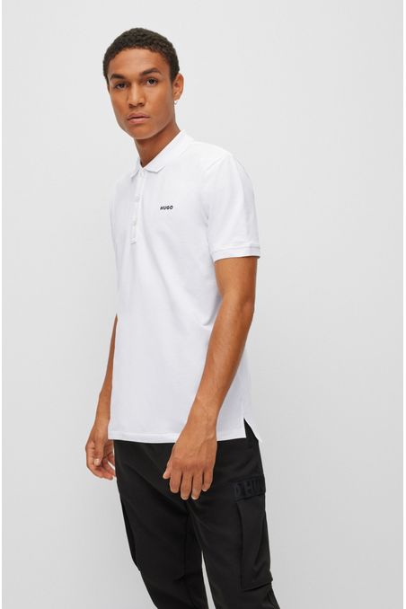 POLO PIQUÉ DE ALGODÓN CON LOGO HOMBRE