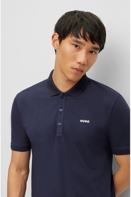 POLO PIQUÉ DE ALGODÓN CON LOGO HOMBRE