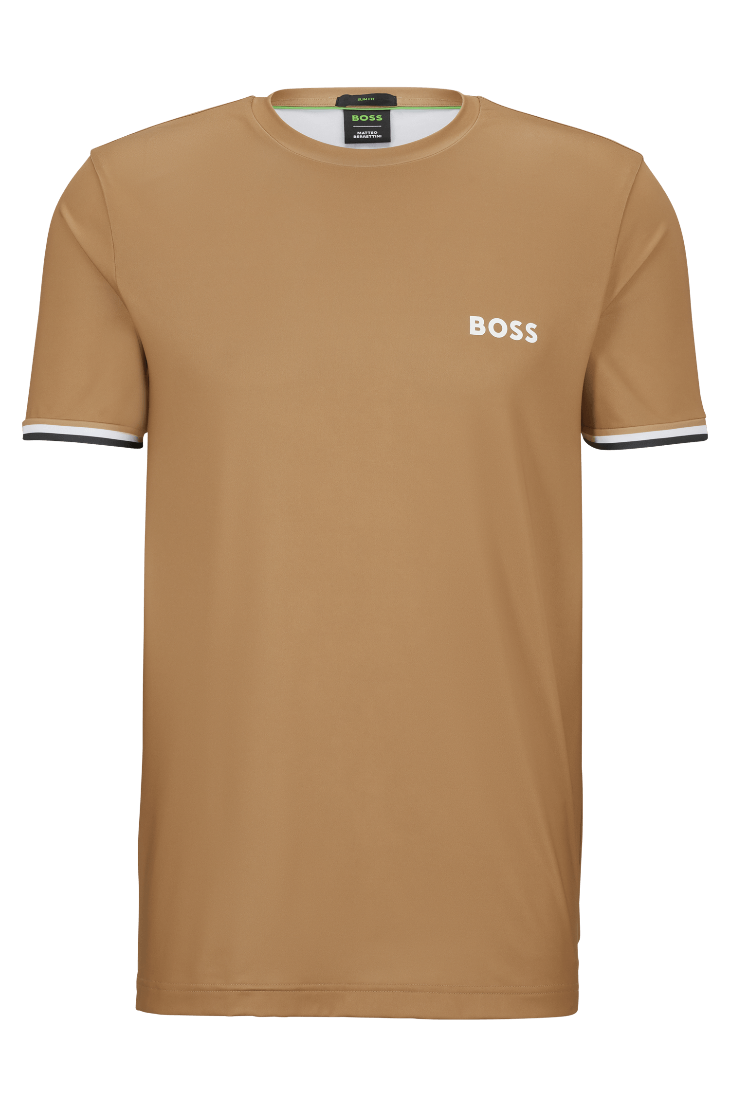 POLO REGULAR FIT CUELLO REDONDO BOSS X MATTEO BERRETTINI HOMBRE