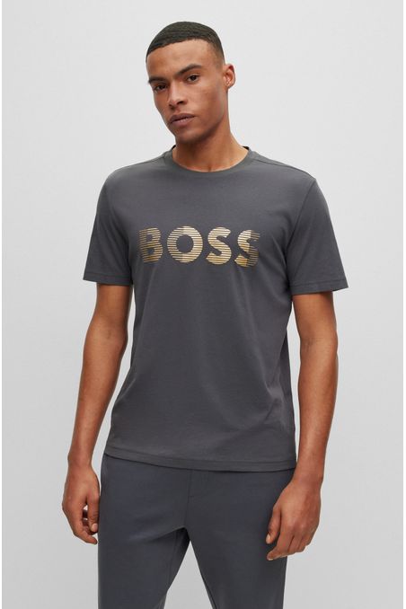 POLO REGULAR FIT DE ALGODÓN CON LOGO HOMBRE