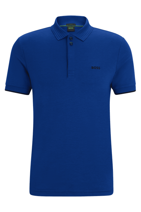 POLO PIQUÉ SLIM FIT DE ALGODÓN CON LOGOS HOMBRE