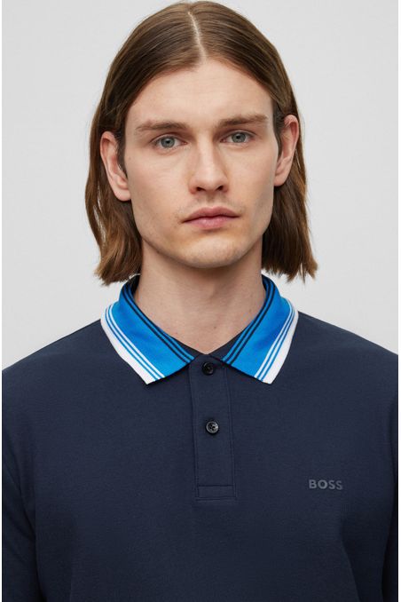 POLO PIQUÉ SLIM FIT DE ALGODÓN HOMBRE