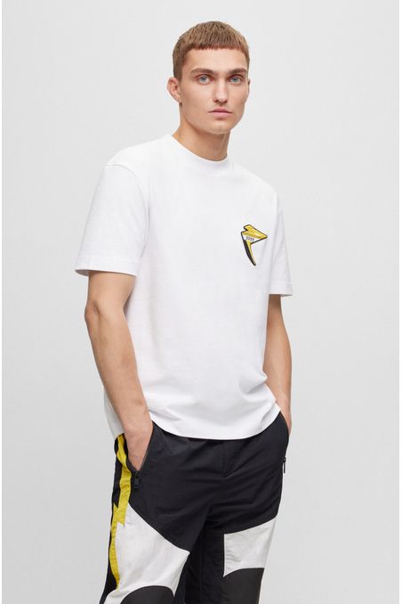 POLO REGULAR FIT DE ALGODÓN CON LOGO HOMBRE
