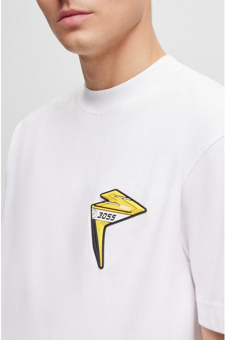POLO REGULAR FIT DE ALGODÓN CON LOGO HOMBRE
