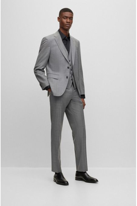 ZAPATOS BUSINESS DE PIEL CON DETALLE HOMBRE