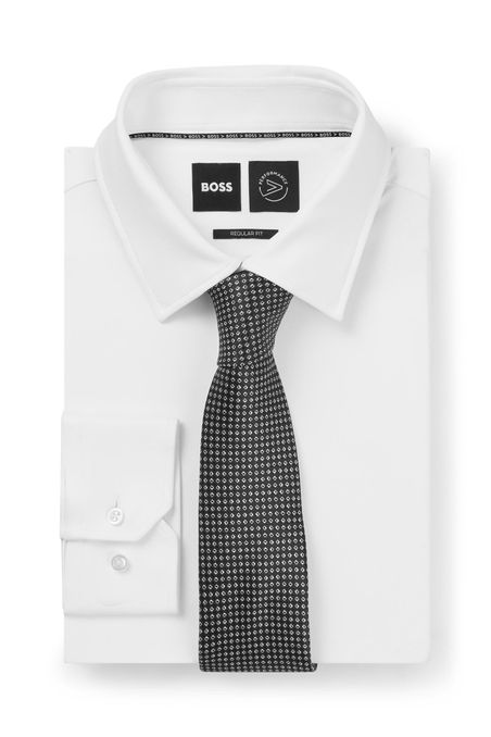 CORBATA DE JACQUARD DE SEDA HOMBRE