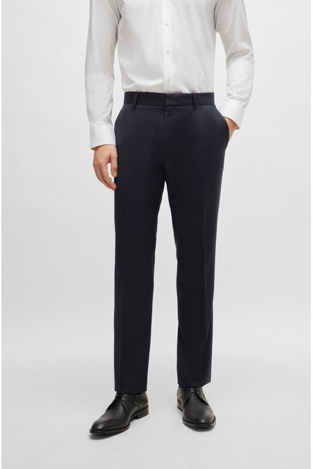 PANTALÓN SLIM FIT DE LANA HOMBRE