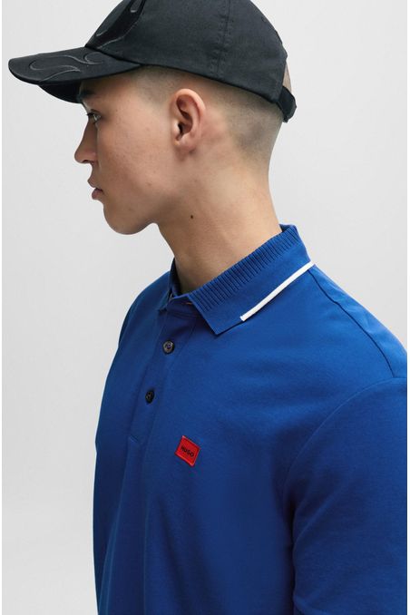 POLO PIQUÉ SLIM FIT DE PIQUÉ DE ALGODÓN HOMBRE