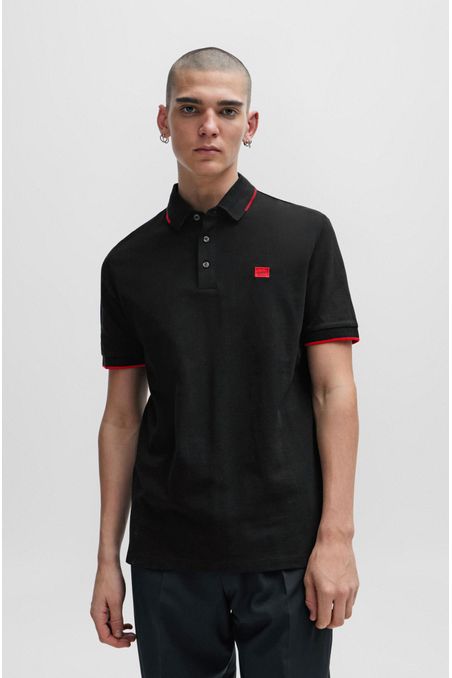 POLO PIQUÉ SLIM FIT DE PIQUÉ DE ALGODÓN HOMBRE