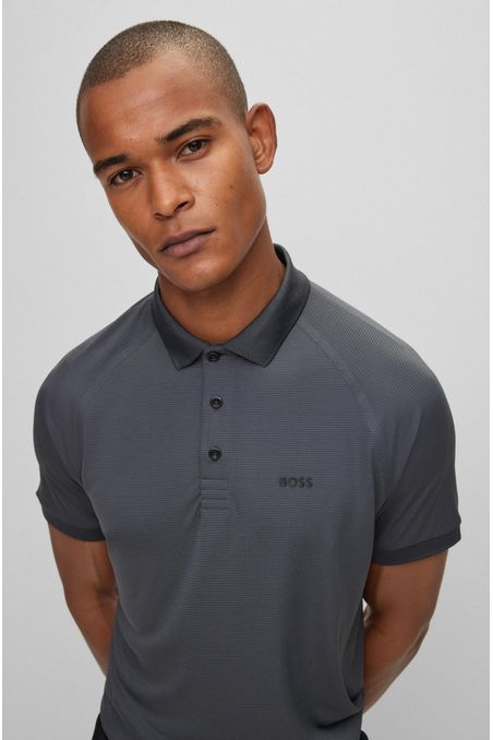 POLO PIQUÉ SLIM FIT CON LOGO HOMBRE