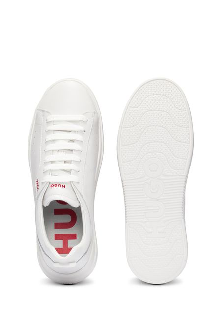 ZAPATILLAS TIPO CUPSOLE EN PIEL LISA HOMBRE