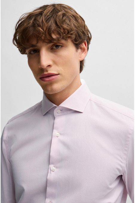 CAMISA SLIM FIT EN ALGODÓN HOMBRE