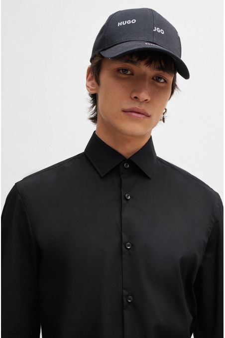 CAMISA SLIM FIT EN POPELÍN DE ALGODÓN HOMBRE