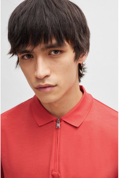 POLO PIQUÉ REGULAR FIT DE MEZCLA DE ALGODÓN HOMBRE