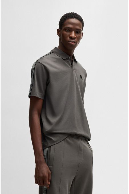 POLO PIQUÉ RELAXED FIT HUGO X RB DE ALGODÓN HOMBRE
