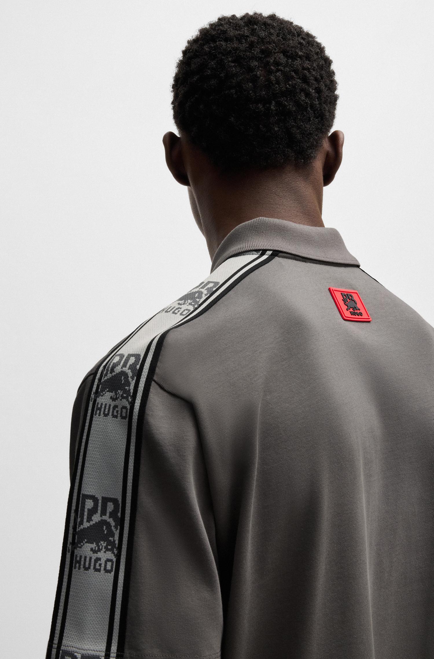 POLO PIQUÉ RELAXED FIT HUGO X RB DE ALGODÓN HOMBRE