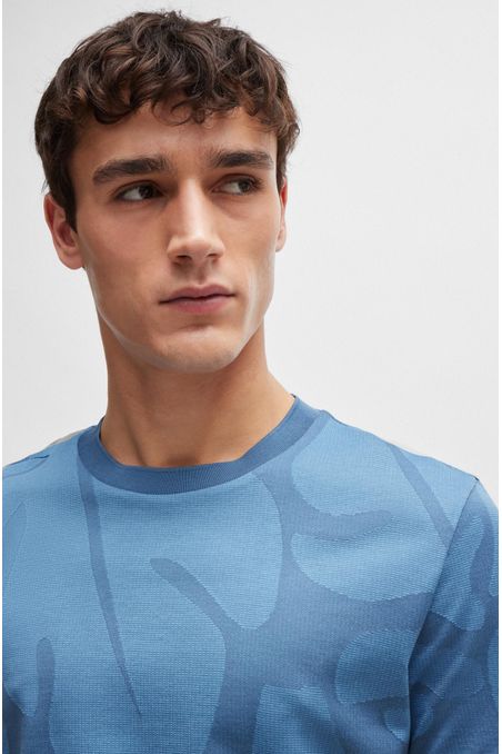 POLO REGULAR FIT DE ALGODÓN CON ESTAMPADO HOMBRE