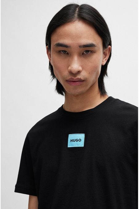POLO REGULAR FIT EN PUNTO DE ALGODÓN CON LOGO HOMBRE
