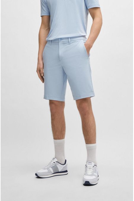 SHORTS SLIM FIT DE TEJIDO REPELENTE AL AGUA HOMBRE