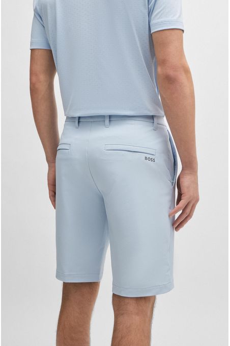 SHORTS SLIM FIT DE TEJIDO REPELENTE AL AGUA HOMBRE