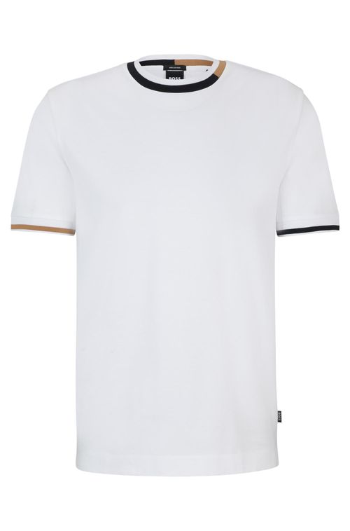 POLO REGULAR FIT DE ALGODÓN CON DETALLES DE LA MARCA HOMBRE