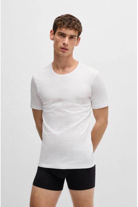 PAQUETE DE TRES POLOS REGULAR FIT DE ALGODÓN CON LOGO BORDADO HOMBRE