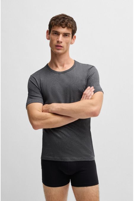PAQUETE DE TRES POLOS REGULAR FIT DE ALGODÓN CON LOGO BORDADO HOMBRE