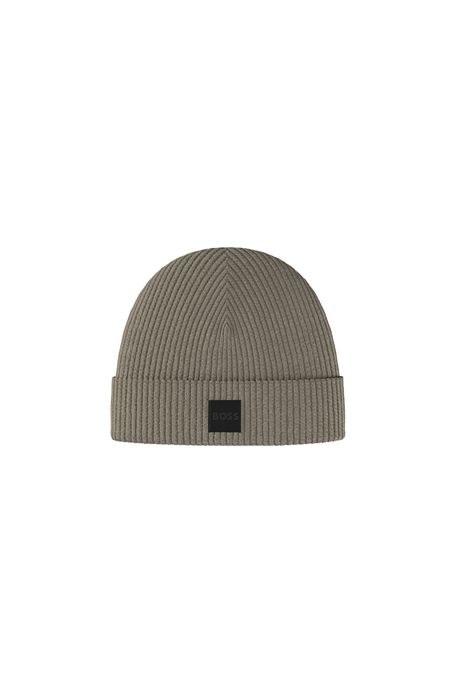 GORRO TEJIDO EN PUNTO DE ALGODÓN HOMBRE