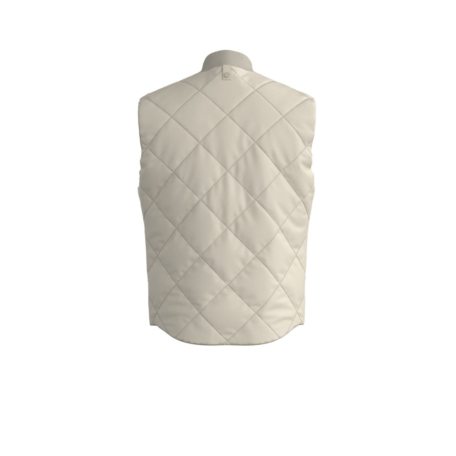 CHALECO REGULAR FIT CON GUATEADO DE ROMBOS Y ACABADO REPELENTE AL AGUA HOMBRE