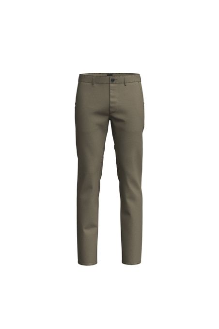 PANTALONES CASUALES SLIM FIT DE ALGODÓN HOMBRE
