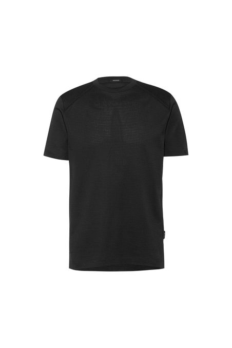 POLO REGULAR FIT EN TEJIDO ANTIDESGARROS DE ALGODÓN CON RIBETES LISOS HOMBRE