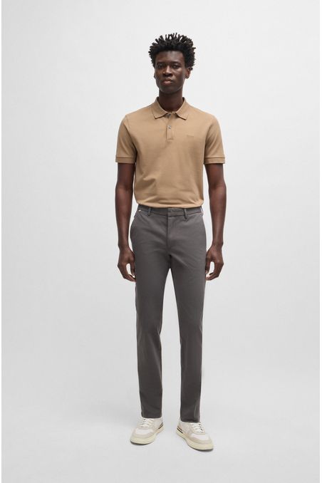 POLO PIQUÉ REGULAR FIT DE ALGODÓN CON LOGO BORDADO HOMBRE