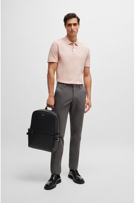 POLO PIQUÉ REGULAR FIT DE ALGODÓN CON LOGO BORDADO HOMBRE