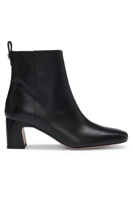 BOTINES DE PIEL DE NAPA CON MONOGRAMA DOUBLE B MUJER