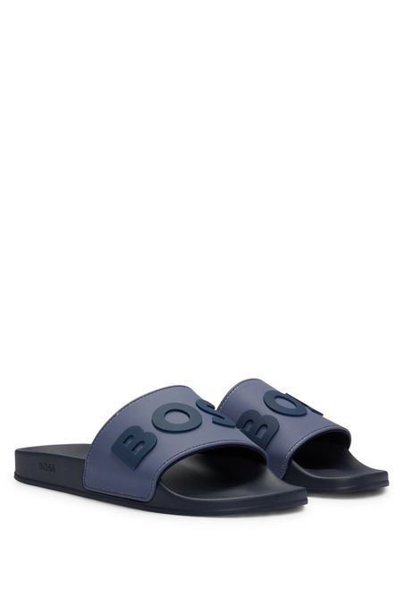 SANDALIAS CON LOGO EN RELIEVE FABRICADAS EN ITALIA HOMBRE