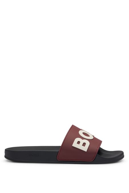 SANDALIAS CON LOGO EN RELIEVE FABRICADAS EN ITALIA HOMBRE