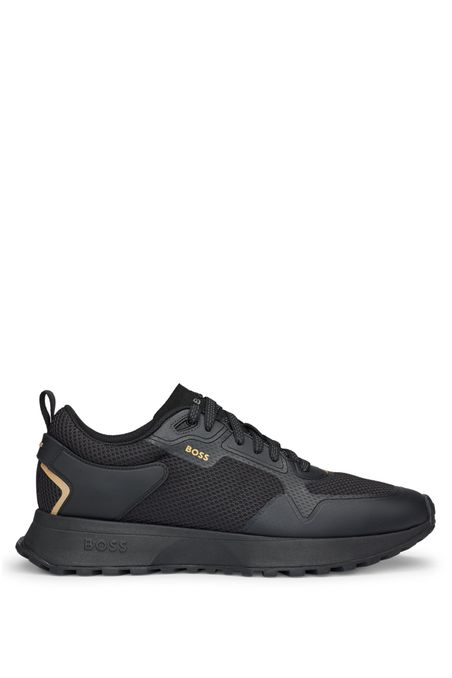 ZAPATILLAS CON DETALLES DE MALLA Y DE LA MARCA HOMBRE