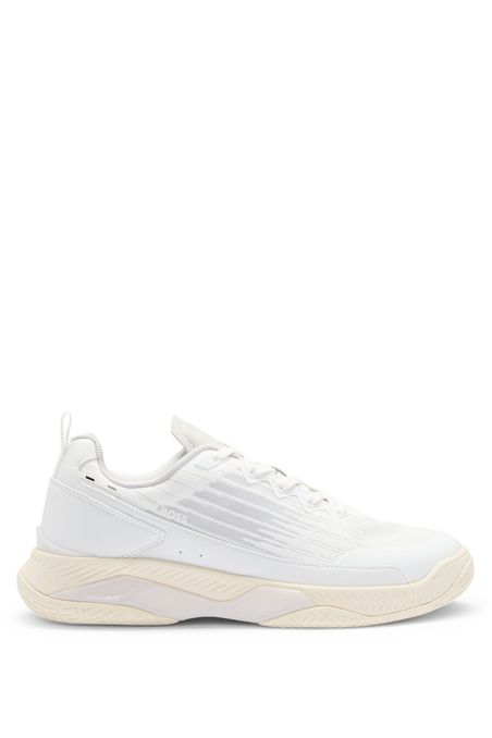 ZAPATILLAS DE MEZCLA DE MATERIALES CON SUELA ANTIDESLIZANTE HOMBRE