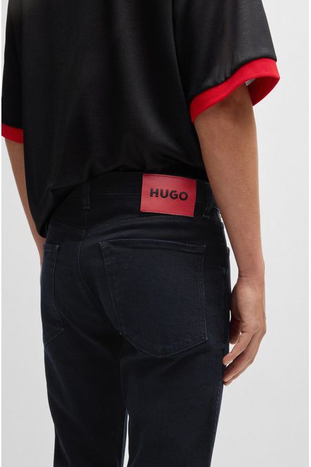 JEANS EXTRA SLIM FIT DE DENIM ELÁSTICO HOMBRE